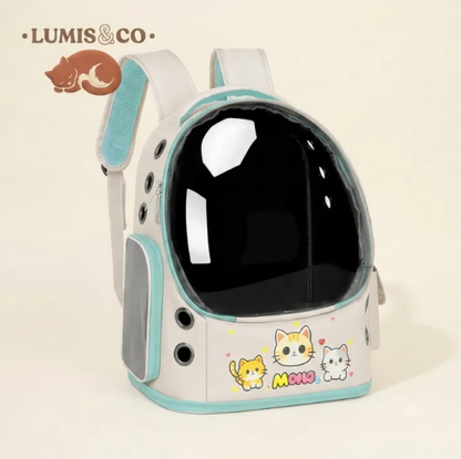 Pet Carrier Backpack with Transparent Dome